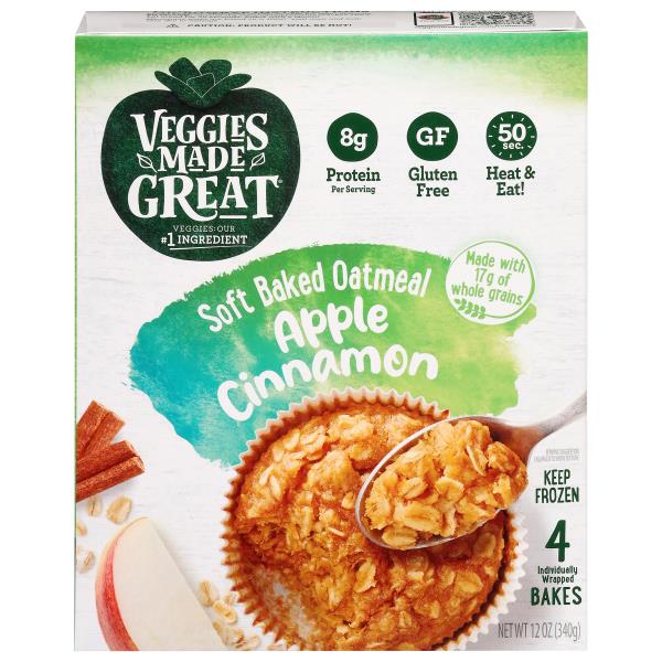 Veggies Made Great Soft Baked Oatmeal, Apple Cinnamon | Publix