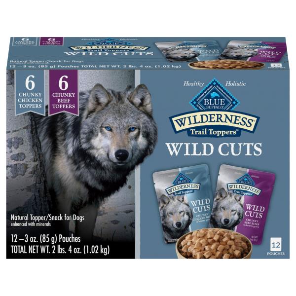 Blue Buffalo Blue Wilderness Trail Toppers Wild Cuts Natural