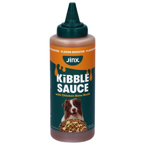 Jinx Premium Kibble Sauce with Chicken Bone Broth Dog Food Topper