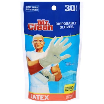 Mr. Clean Latex Disposable Gloves