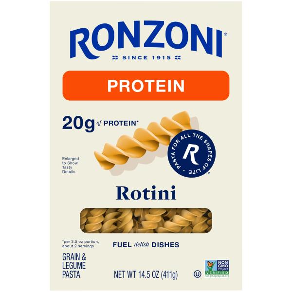 Ronzoni Protein Rotini, 14.5 oz, Protein Pasta | Publix Super Markets