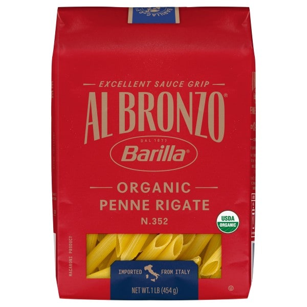 Barilla Al Bronzo Organic N.352 Penne Rigate | Publix Super Markets