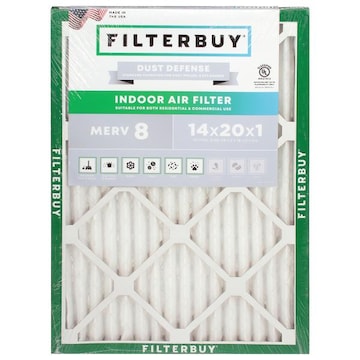 Filterbuy Dust Defense Merv 8 Indoor Air Filter