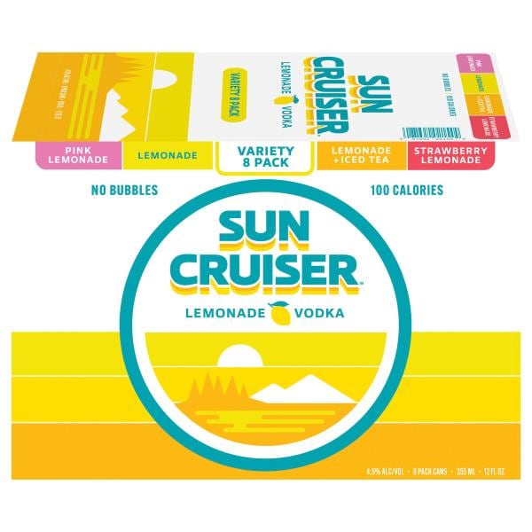 Sun Cruiser Variety Pack Lemonade Vodka | Publix Super Markets