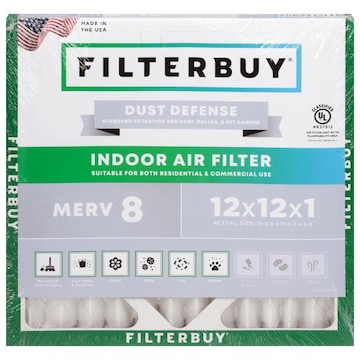 Filterbuy Dust Defense Merv 8 Indoor Air Filter