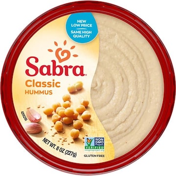 Sabra Sabra Dip-Chilled Classic 8 Oz Plastic Tub