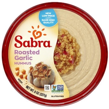 Sabra Sabra Hummus Roasted Garlic, 8 Oz