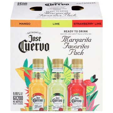 Jose Cuervo Mango/Lime/Strawberry Lime Margarita Favorites Pack