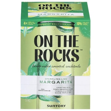 On The Rocks Sparkling Lime Margarita