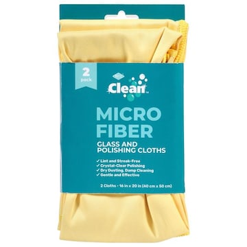 Clean Micro Fiber Glass and Polishing Cloths