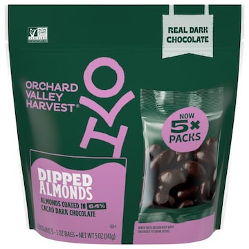 Orchard Valley Harvest Real Dark Chocolate Dipped Almonds