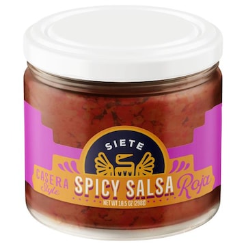 Siete Roja Casera Style Spicy Salsa