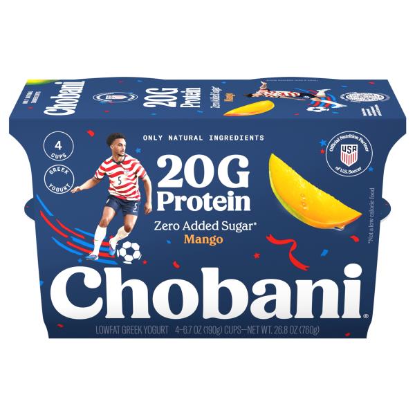 Chobani Lowfat Greek Mango Yogurt | Publix Super Markets