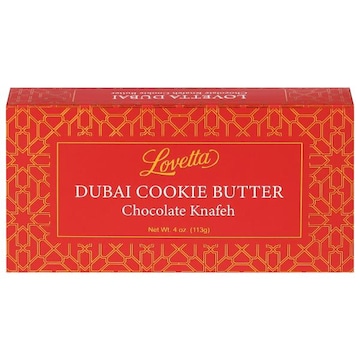 Lovetta Chocolate Dubai Cookie Butter Chocolate Knafeh