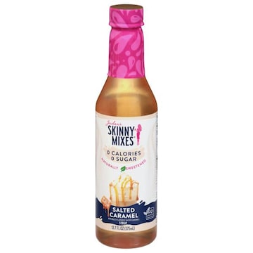 Jordan's Skinny Mixes 0 Calories 0 Sugar Salted Caramel Syrup