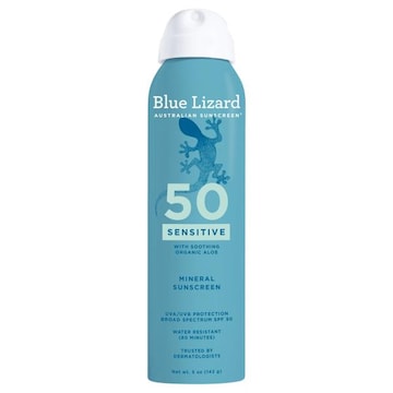 Blue Lizard Sensitive Australian Broad Spectrum SPF 50 Mineral Sunscreen