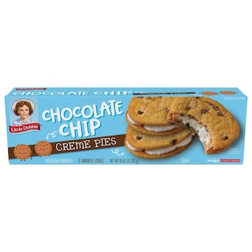 Little Debbie Creme Pies Chocolate Chip Sandwich Cookies