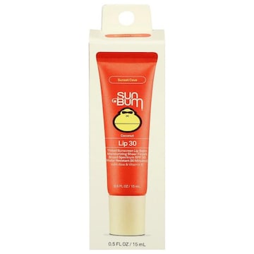 Sun Bum Coconut Tinted Sunscreen Broad Spectrum SPF 30 Sunset Cove Lip Balm