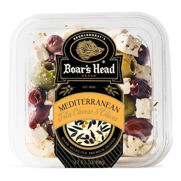 Boar's Head Mediterranean Feta Cheese & Olives