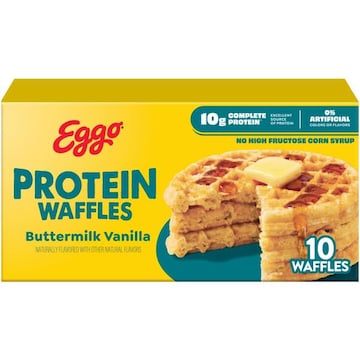 Eggo Protein Waffles Buttermilk Vanilla, Breakfast Food