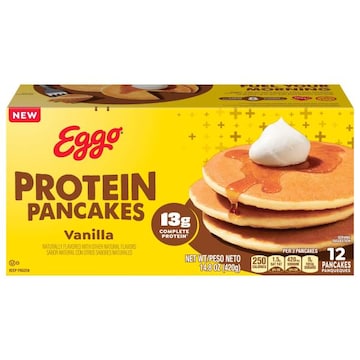 Eggo Protein Frozen Pancakes Vanilla, Frozen Breakfast