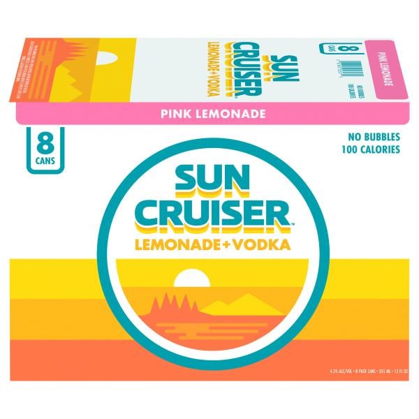 邦楽 NITE FULLMAKERS SUNRIZE Sun Cruiser Pink Lemonade Lemonade + Vodka | Publix Super Markets