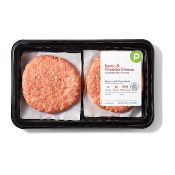 Publix Bacon & Cheddar Cheese Gourmet Patties