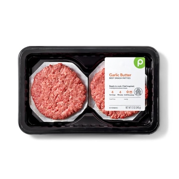 Publix Garlic Butter Beef Smash Patties