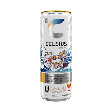 Celsius Sparkling Spritz Vibe Limited Edition, Sugar Free Energy Drink 12 Fl Oz Single Can