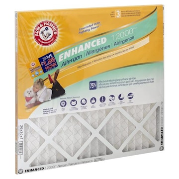 Arm & Hammer Enhanced 12000 Filter, Air, Allergen