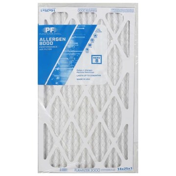 Purafilter 2000 Allergen 8000 Performance Air Filter