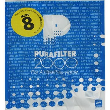 Purafilter 2000 Air Filter, Performance, Pollen & Allergen
