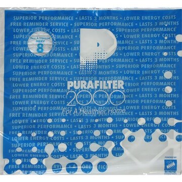 Purafilter 2000 Air Filter, Performance, Pollen & Allergen