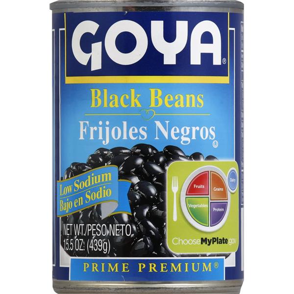 Goya Prime Premium Black Beans, Low Sodium Publix Super Markets