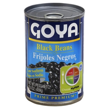 Goya Prime Premium Black Beans, Low Sodium