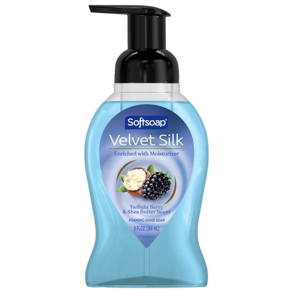 Softsoap Velvet Silk Foaming Twilight Berry & Shea Butter Scent