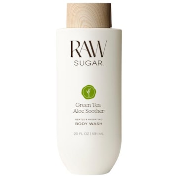 Raw Sugar Green Tea Aloe Soother Gentle & Hydrating Body Wash