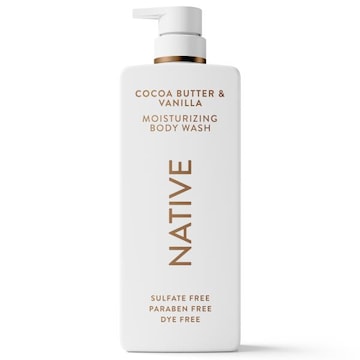 Native Premium Cocoa Butter & Vanilla Moisturizing Body Wash 22 fl oz