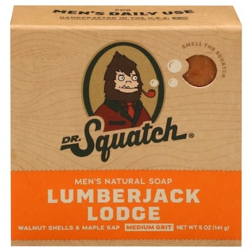 Dr. Squatch Medium Grit Lumberjack Lodge Soap