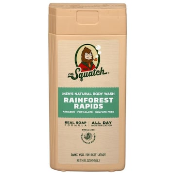 Dr. Squatch Men's Natural Rainforest Rapids Body Wash