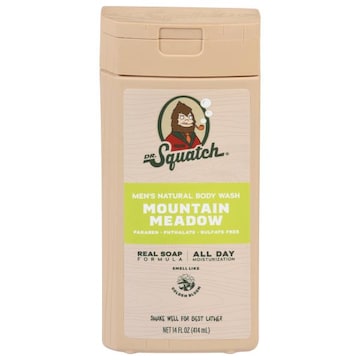 Dr. Squatch Men's Natural Mountain Meadow Body Wash