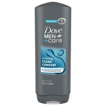 Dove Men + Care Hydrating Clean Comfort Body + Face Wash
