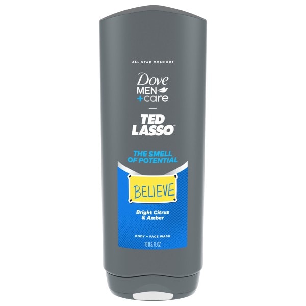 Dove Men + Care Ted Lasso Bright Citrus & Amber Body + Face Wash