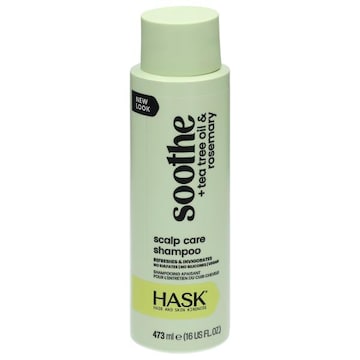 Hask Soothe + Tea Tree Oil & Rosemary Scalp Care Shampoo