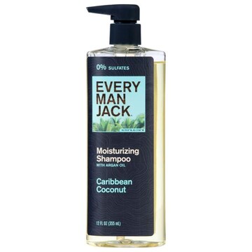 Every Man Jack Caribbean Coconut Moisturizing Shampoo with Argan Oil