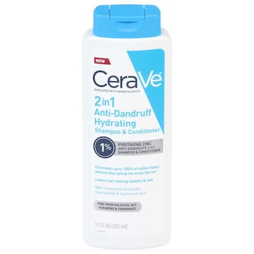 CeraVe 2 in 1 Anti-Dandruff Hydrating Shampoo & Conditioner
