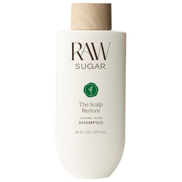 Raw Sugar The Scalp Restore Jojoba + Aloe Shampoo