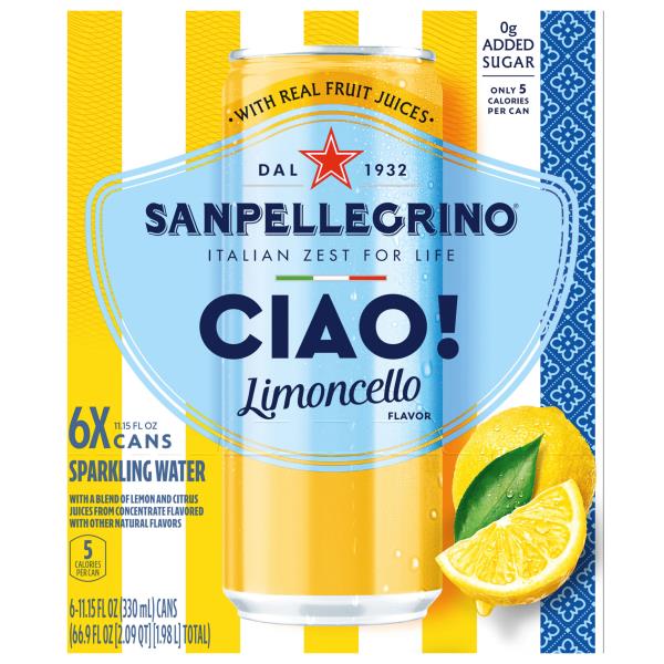 S.Pellegrino Limoncello Flavor Sparkling Water | Publix Super Markets