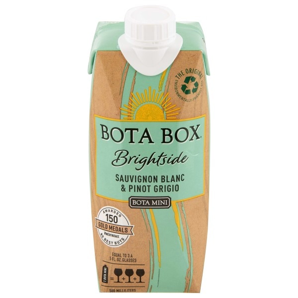 Bota Box Brightside Bota Mini Sauvignon Blanc & Pinot Grigio | Publix ...