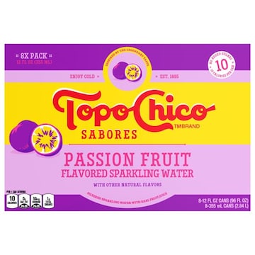 Topo Chico Passion Fruit Sparkling Water